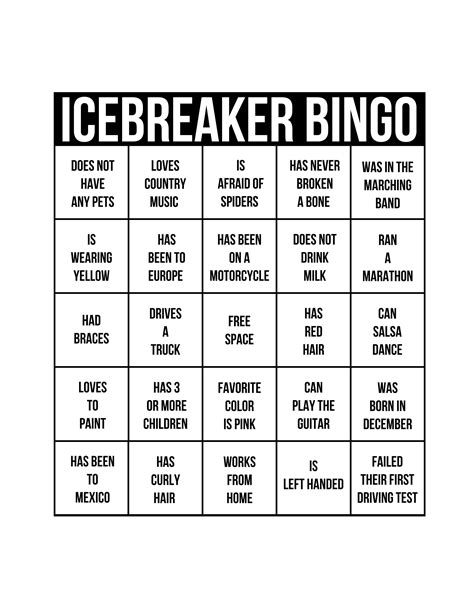 ice breaker party
